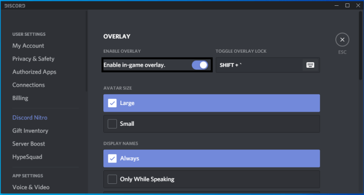 minecraft-not-responding-on-startup-disable-discord-overlay