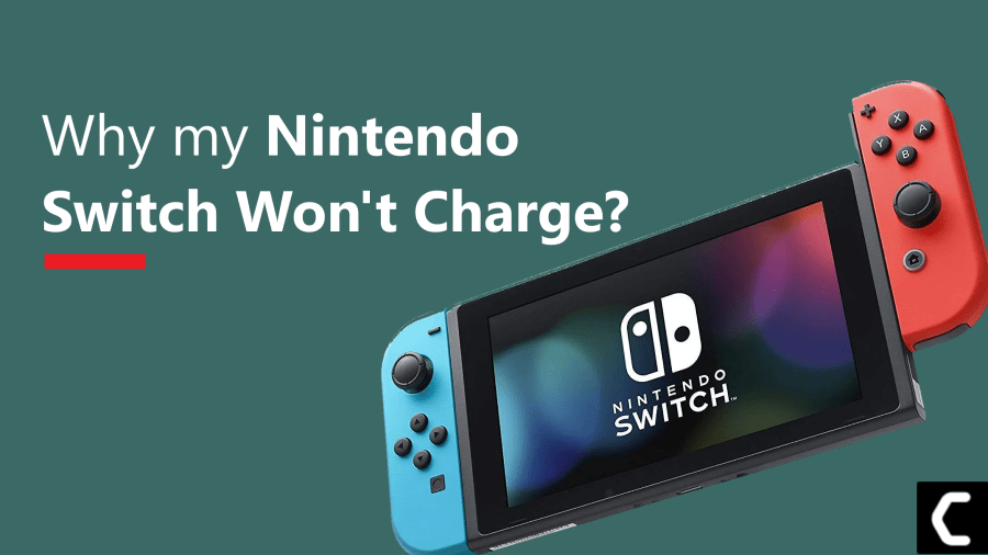 why my Nintendo switch wont charge and turn on