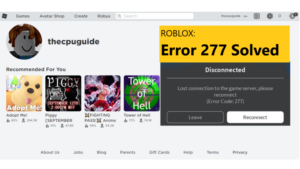 Fix: Roblox Error Code 277 'Roblox Keeps Disconnecting' 2024