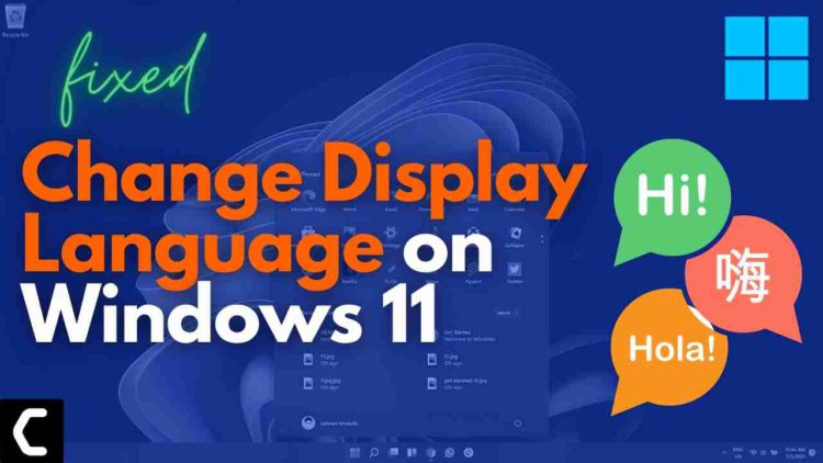 How To Change Display Language on Windows 11