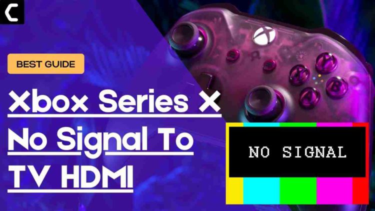 Xbox Series X no signal to tv hdmi