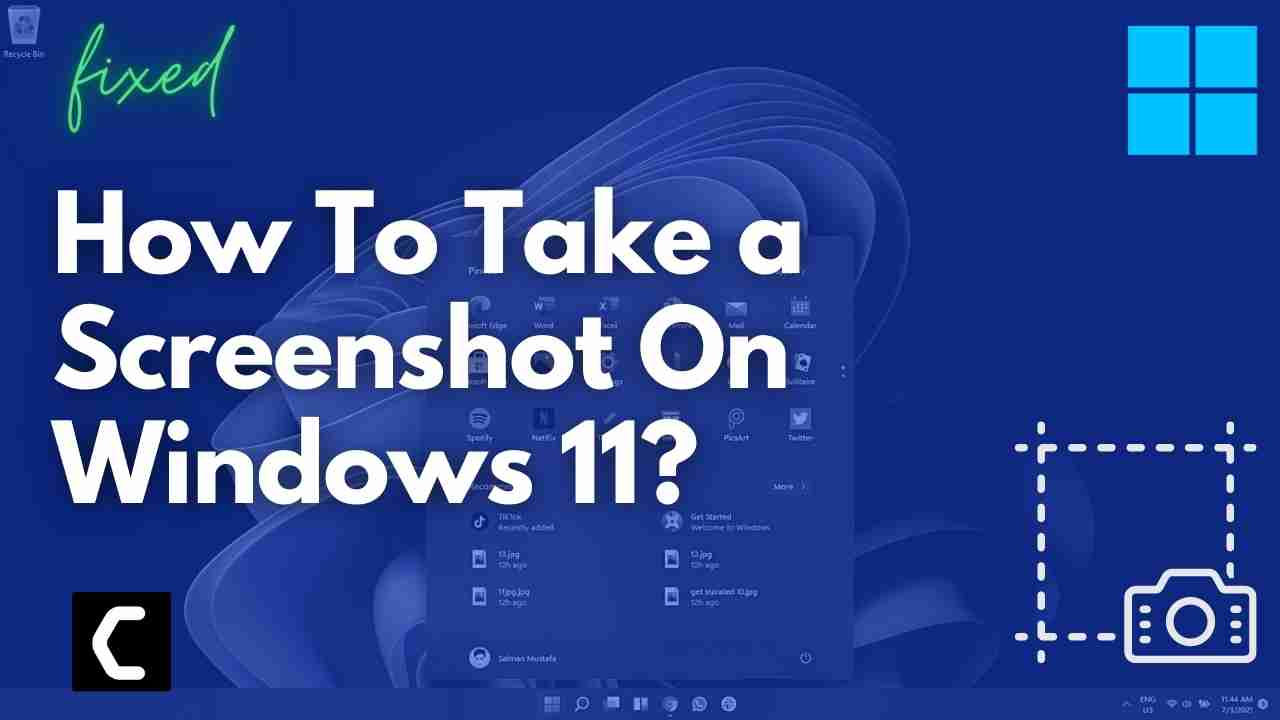 How To Take a Screenshot On Windows 11