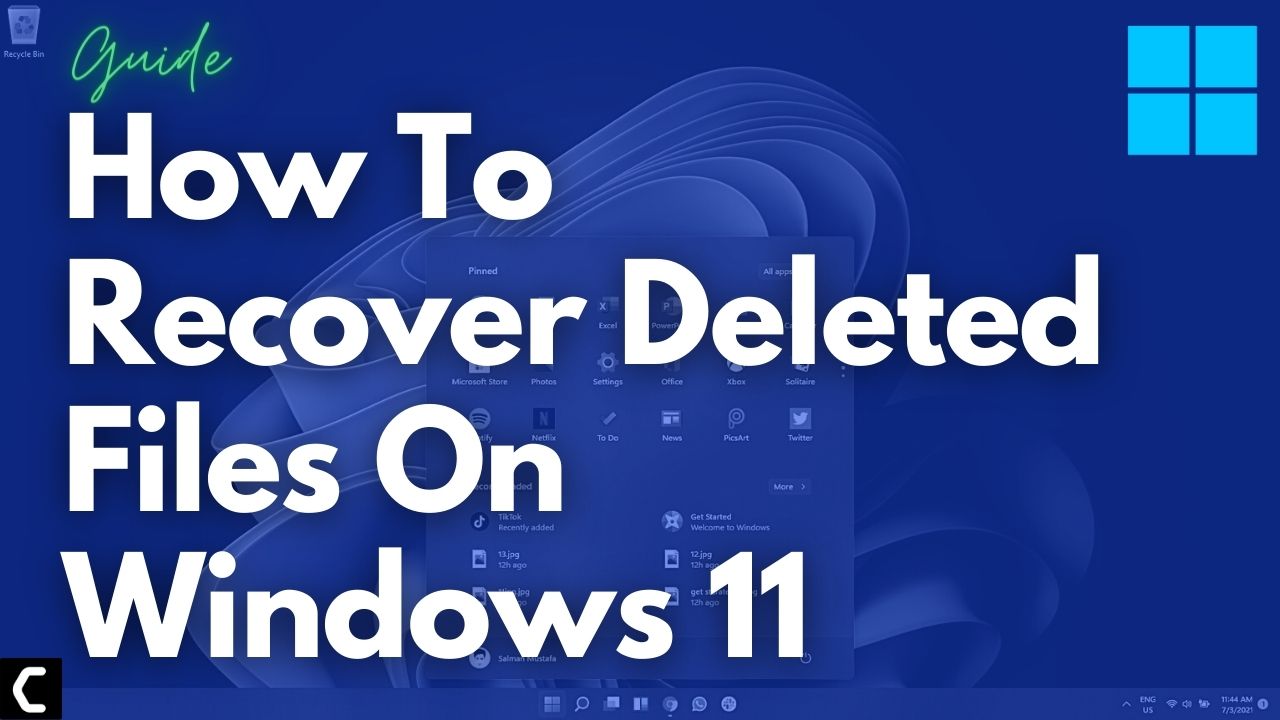 recover deleted files on Windows 11