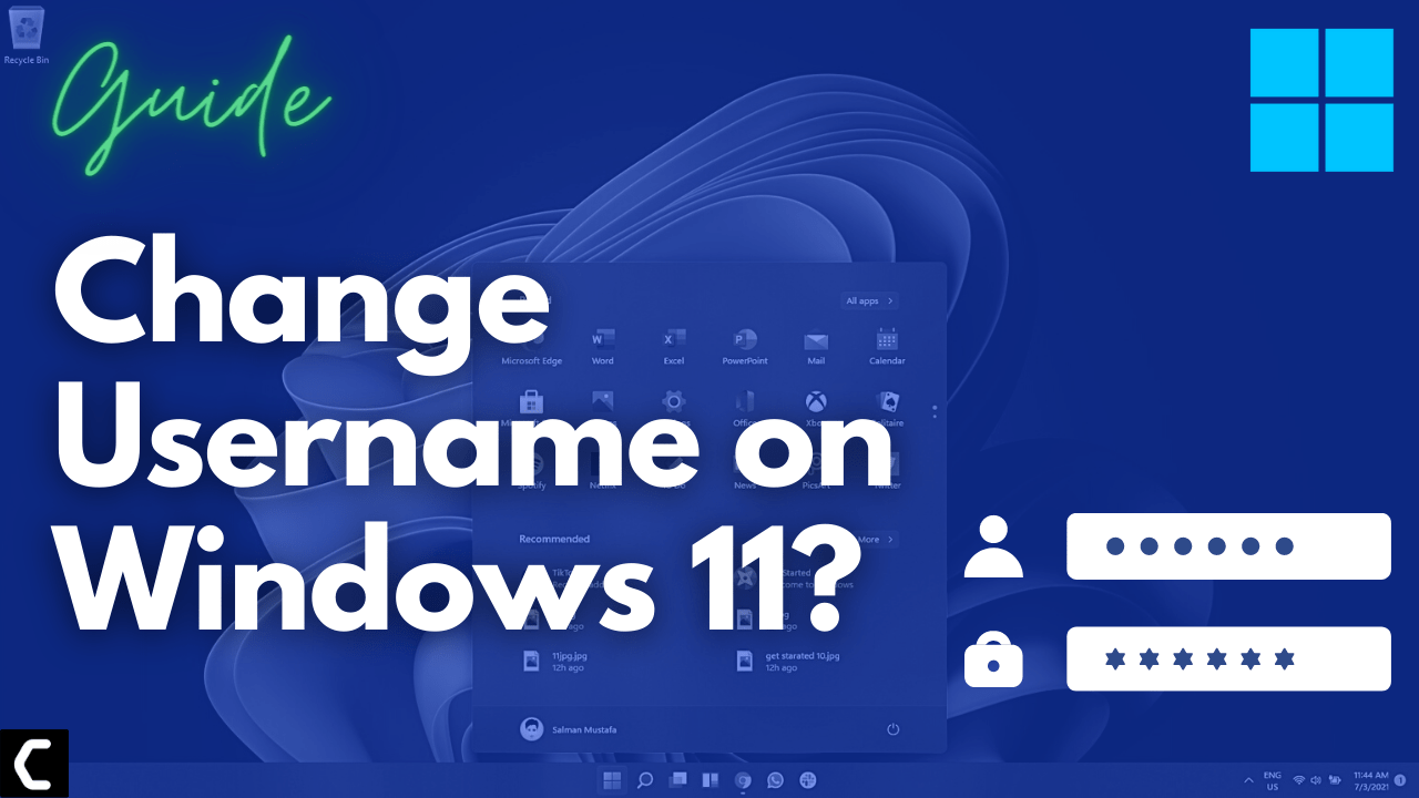 Change Username on Windows 11