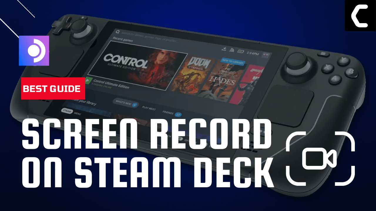 screen record steam deck