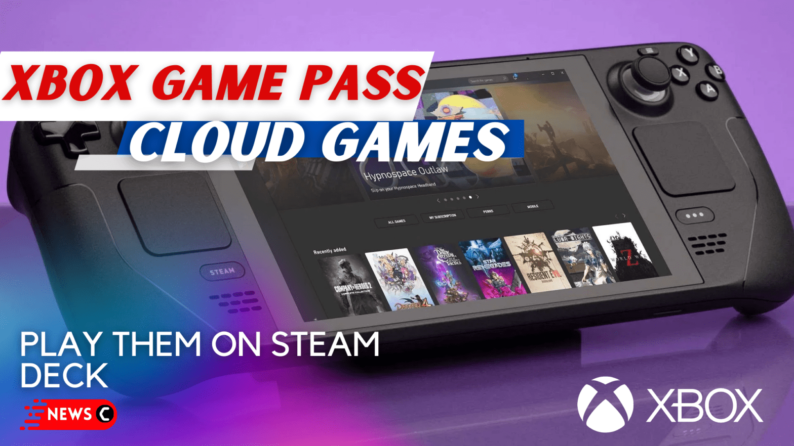 How to Play Xbox Game Pass Cloud Games on Steam Deck