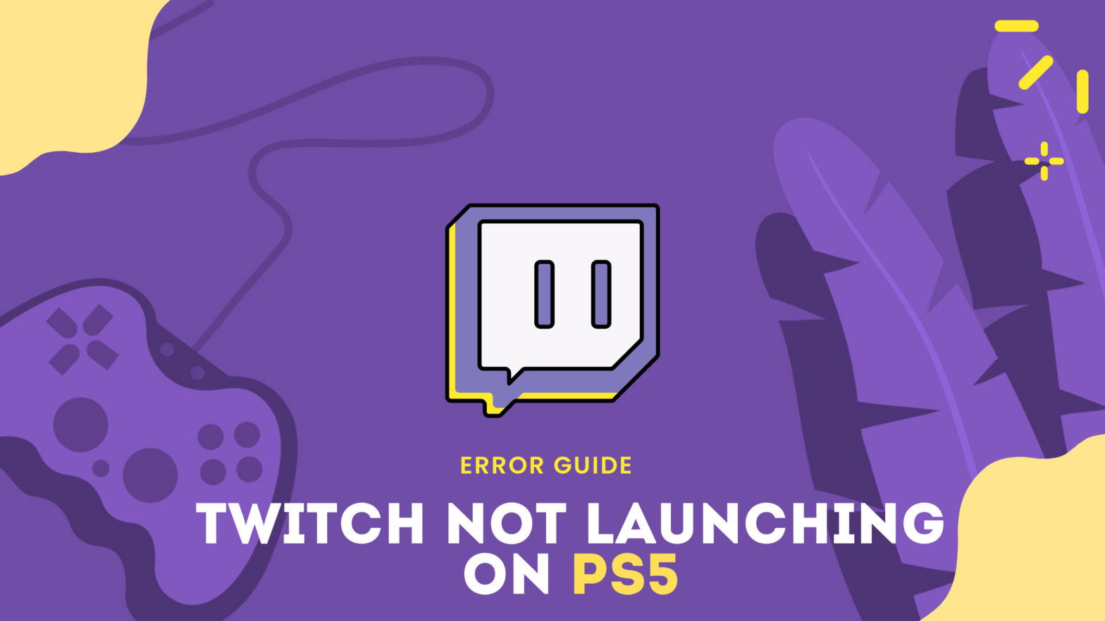 Twitch Not Launching On PS5