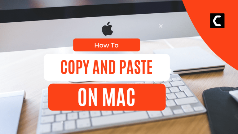 copy and paste on mac