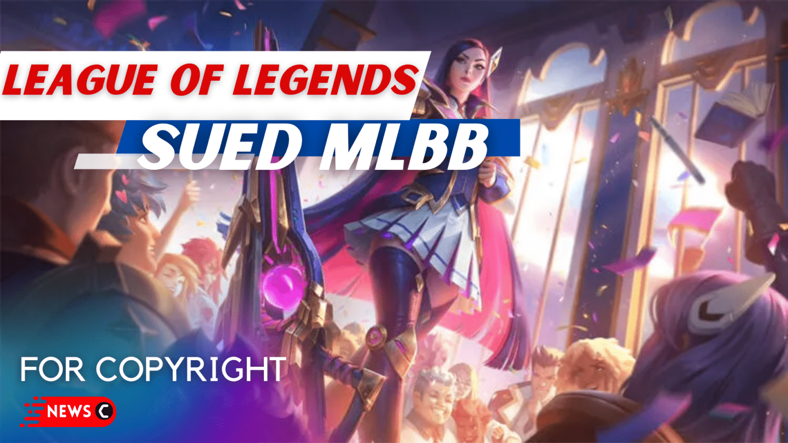 League of Legends Developer Suing Mobile Legends for Copyright!!!