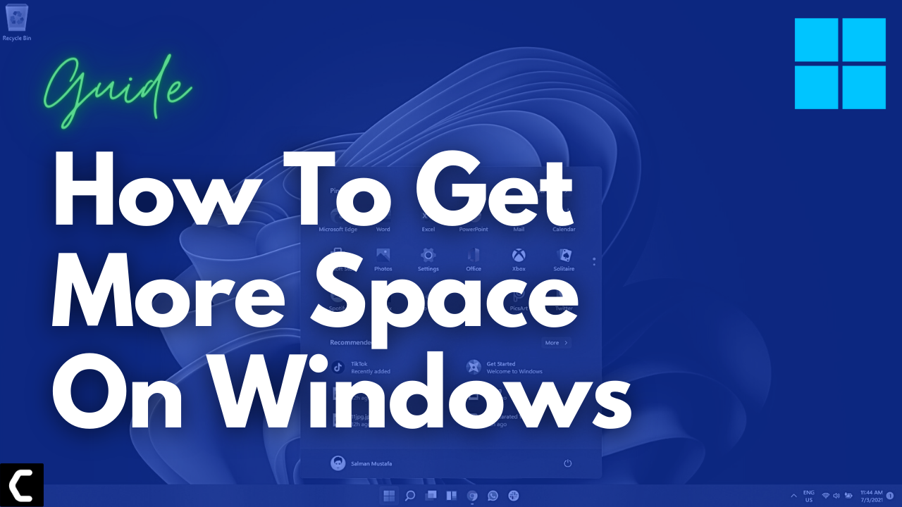 more space on Windows