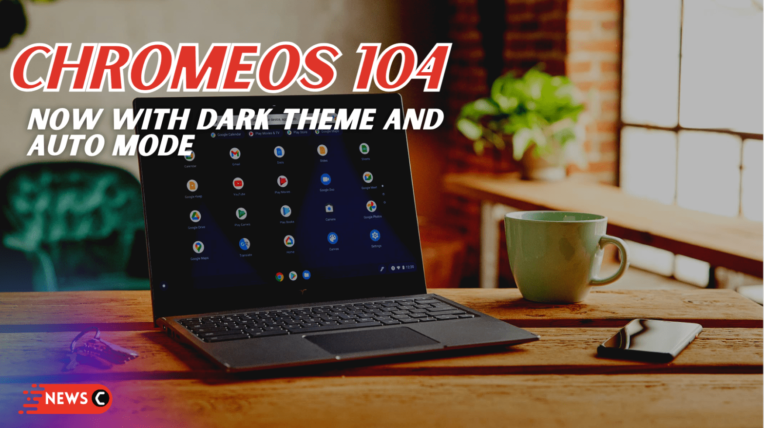 ChromeOS 104 Embraces Dark Theme And Auto Mode. Officially