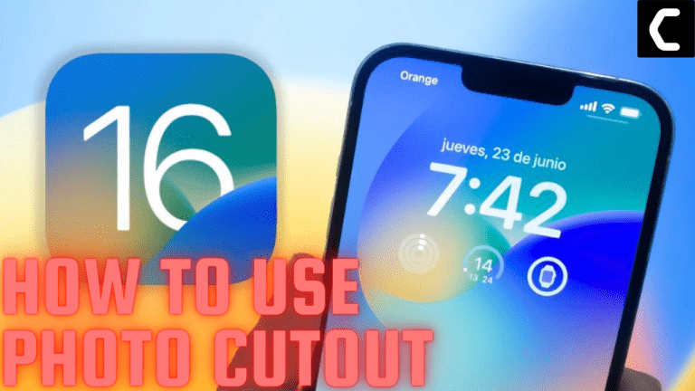 Easy Steps to Photo Cutout/Lift Object From Photos in iOS 16