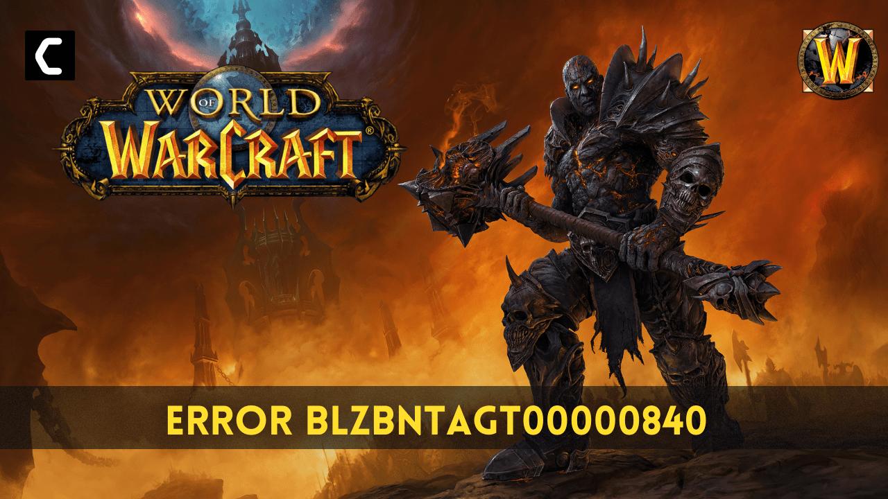 Can’t Update World of Warcraft Error BLZBNTAGT00000840?