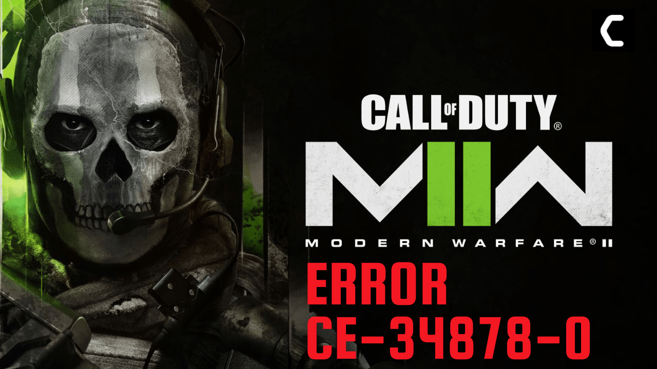 Error CE-34878-0 COD Modern Warfare 2 on PS4/PS5 Crashing