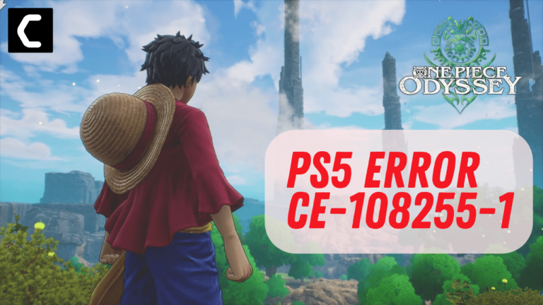 Is One Piece Odyssey Crashing on PS5? Here's How to Fix CE-108255-1