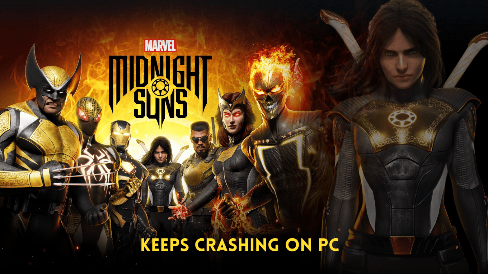 Marvel’s Midnight Suns Crash on Launch on Windows 11/10